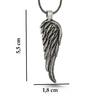925 Ayar Gümüş Melek Kanatlı Kolye