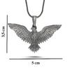 925 Ayar Kartal Figürlü Kolye