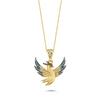 Anka Kuşu Altın Kaplama Kolye A10