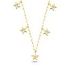 Yıldızlar Altın Kaplama Kolye KLY20