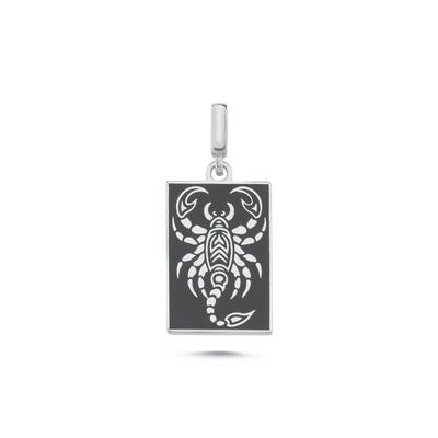 Akrep Rodyum Kaplama Kolye Ucu TFG32