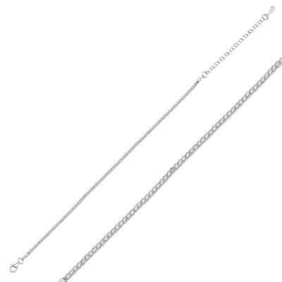 İnce Zincir Gümüş Bileklik BLK41