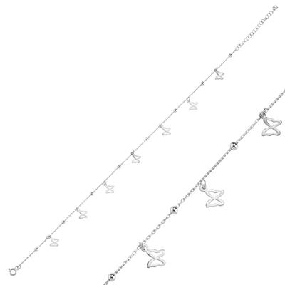 Kelebek Gümüş Bileklik BLK22