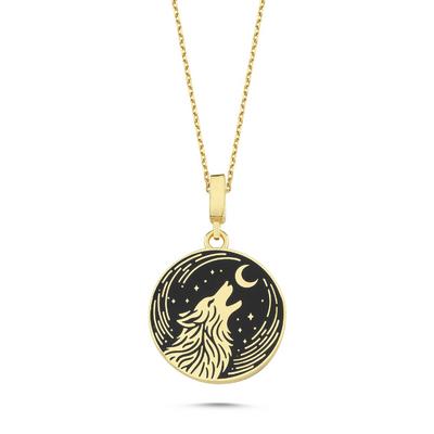 Bozkurt Altın Kaplama Kolye RZ28