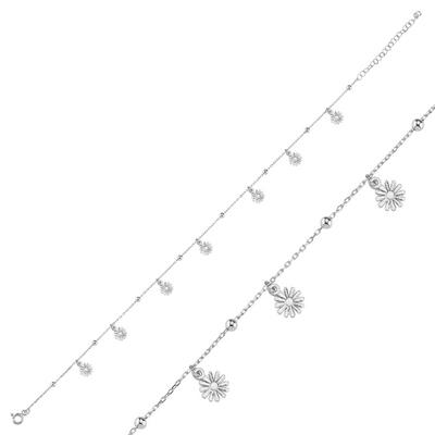 Papatya Gümüş Bileklik BLK19